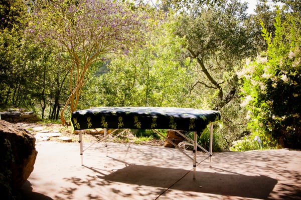 Outdoor massage option, let nature surround you on a beautiful day