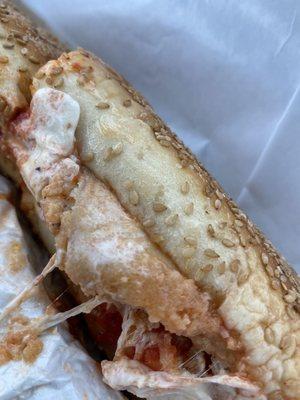 Chicken Cutlet Parmigiana Sandwich