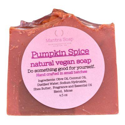 Pumpkin Spice Bar Soap is an essential part of your Fall shower routine!