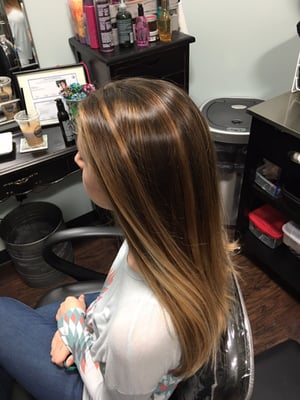 Detailed Brunette Balayage