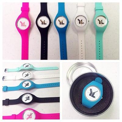 We LOVE these watches. They are completely customizable and come in about every color imaginable!