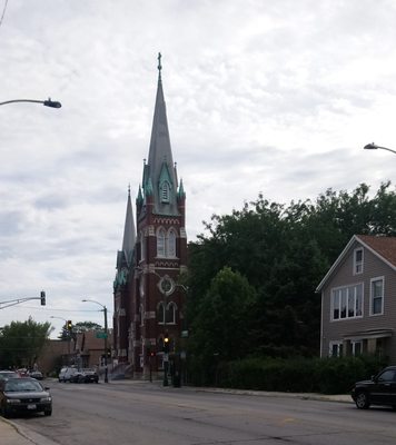 Iglesia Cristiana Manantial De Vida (formerly Peace Lutheran Church) Photo taken from north of bldg.