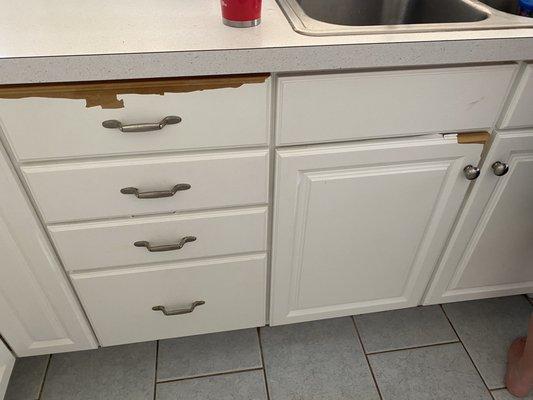 Kitchen cabinets