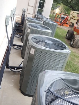 Residential AC system set-up