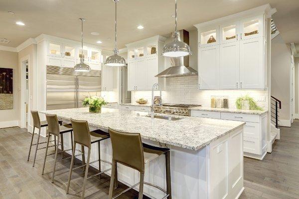 White Modern Kitchen Renovation