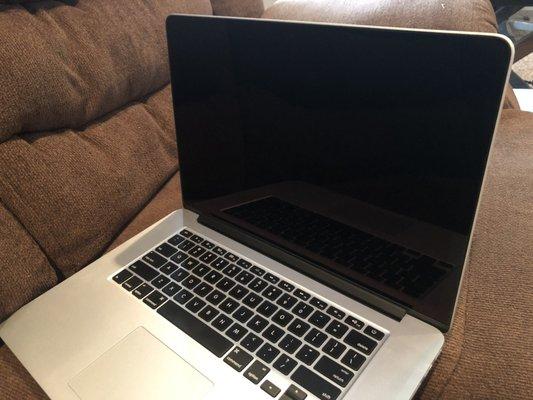 MacBook Pro screen