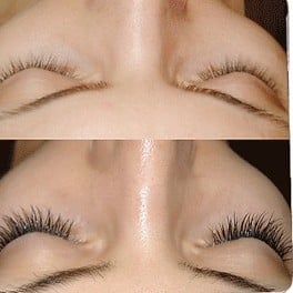 The love of eyelash extensions!