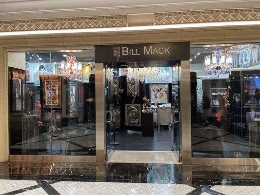 Store front of Bill Mack at the Palazzo