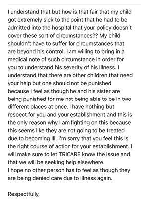 This is me asking one last time and basically stating that I hope it never happens to anyone else. They should be ashamed.