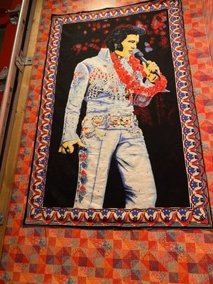 Cool velvet Elvis picture