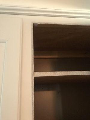 Around cabinet door