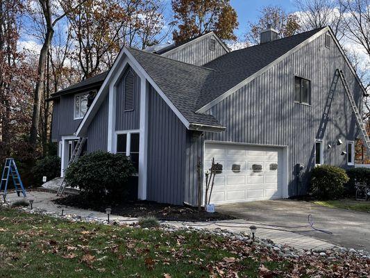 Painting and carpentry of Ceder home