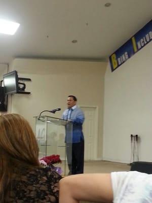 Pastor David Montajes (5.19.13)