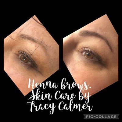 Brow henna