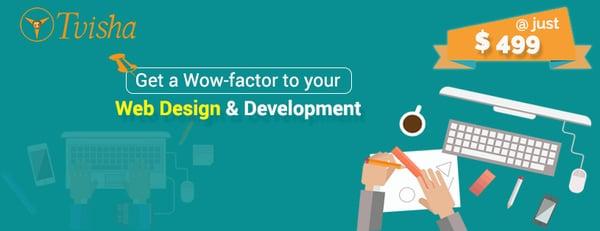 Web Design and Development by Tvisha