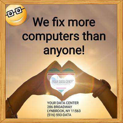 Computers, laptops and phones need maintenance from time to time, but where can you bring them to be fixed?  How about here!