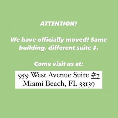 As of 2021, Pure Pharmacy has a new location.  Same building, different suite number.
 
 959 West Ave, Suite #7 Miami Beach, Florida
 33139