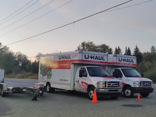 Pick up a U-HAUL rental here.