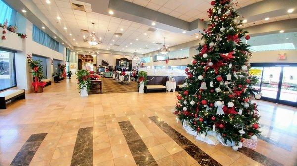 Hotel Lobby Facing the Bar