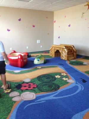 Play area in the main lobby