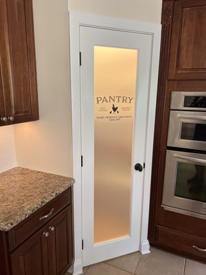 Pantry build