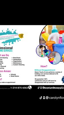 Mary's Touch of Love Cleaning Services