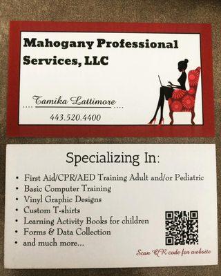 Mahogany Professional Services