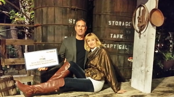 Harold and Nataliya Dreis, owners of Vino Urbano, become members of San Diego County Vintners Association