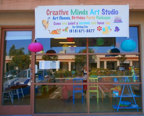 Creative Minds Art Studio storefront picture