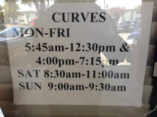 Curves Business Hours!