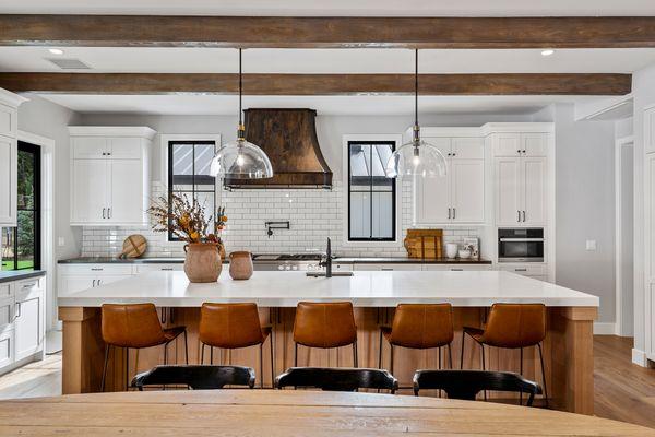 Modern Farmhouse Custom Home in Santa Rosa Valley by JRP Design & Remodel