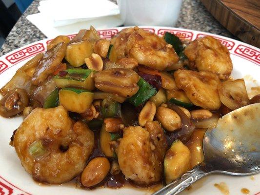 Kung pow shrimp