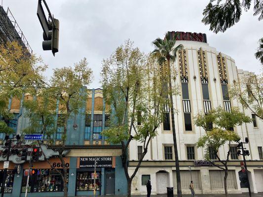 April our tour guide had many fascinating historical facts & stories of the beautiful architecture along Hollywood Blvd.