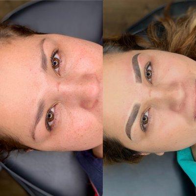 Ombré brows