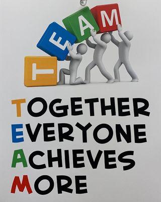 #TeamWork #WorkingTogether #TeamWorkMakestheDreamWork !!