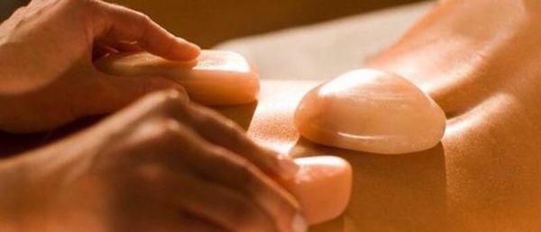 We offer Himalayan Hot Stone massage