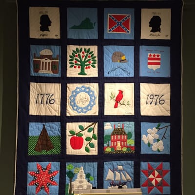 This quilt has symbolism.