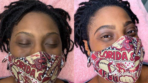 Brow shaping + wax