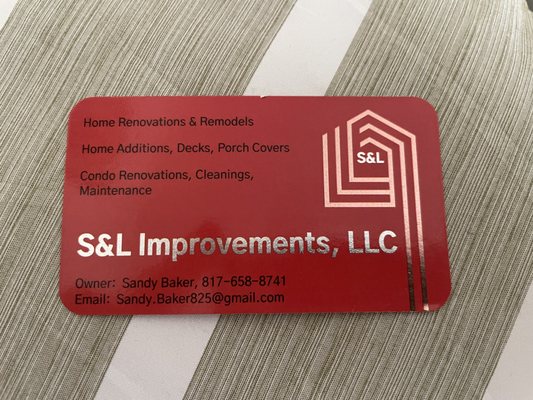 S&L Improvements