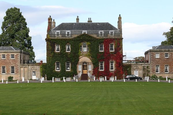 Beautiful Culloden House in Inverness Scotland.