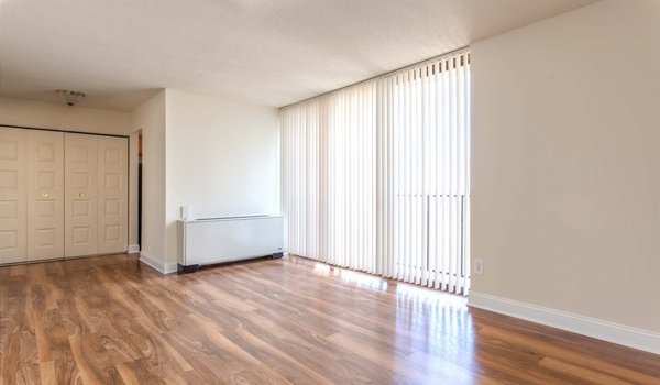 Master bedroom with balcony access