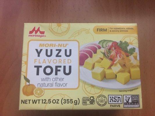 Yuzu Flavored Tofu