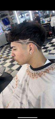 Haircut With Design