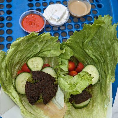 We will do just about any Sammie with a lettuce wrap.