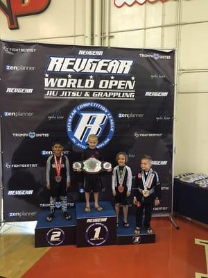 Winning 2nd place at revgear