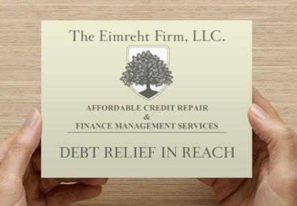 The Eimreht Firm #savetime #savemoney DEBT RELIEF IS IN REACH!  CALL US TODAY FOR A FREE CONSULTATION.  404-542.5274. WE FIT YOUR BUDGET!