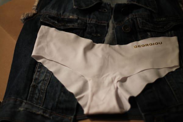 Bought these exclusive seamless panties and cute cropped denim vest on the last day Georgiou was open last month