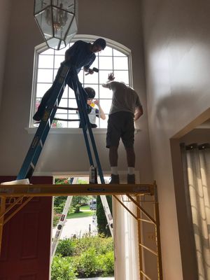 Transom Glass repair