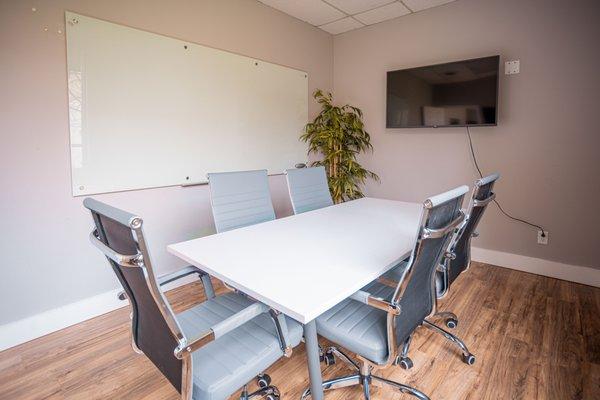 A conference room for meetings or photoshoot.