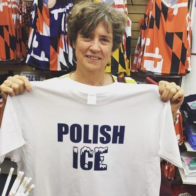 The difference between Italian ice and Polish Ice? It's Italian ice sold by a Polish man.